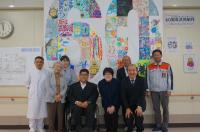 委員が全員そろいましたので記念撮影しました